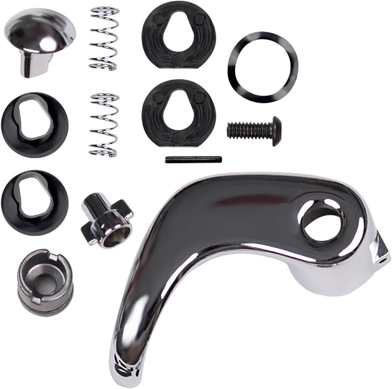 Ciuouient Right Locking Vent Window Handle Chrome Kits Compatible with Chevy GMC Blazer Jimmy Suburban 1973-1994(for Blazer C10 C1500 C20 C2500 C30 C3500 Truck,Jimmy K10 K1500 K20 K2500 K30 Truck) - Image 1